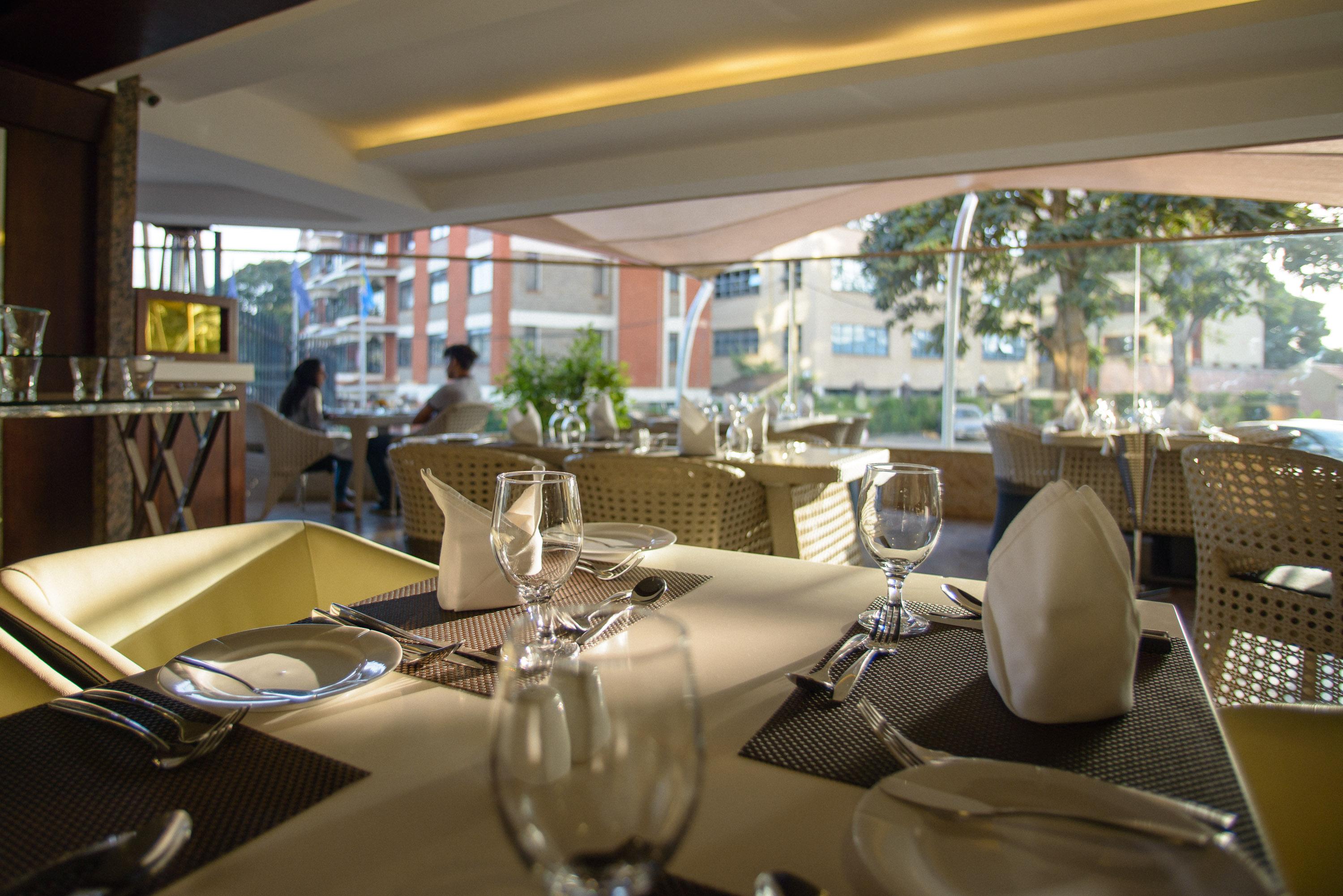 The Concord Hotel & Suites Найробі Екстер'єр фото The restaurant